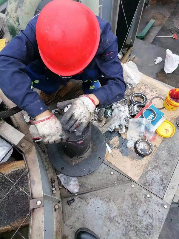 冷卻塔電機(jī)軸承維修更換